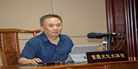 中國人民解放軍軍事統(tǒng)籌學會謀略研究中心副主任羅志華蒞臨寶鷹講堂講學