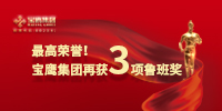 最高榮譽！寶鷹集團再獲三項魯班獎