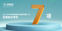 中國建筑工程裝飾獎(jiǎng)   寶鷹新增7項(xiàng)